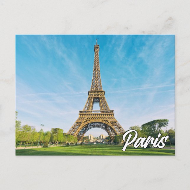 Eiffel Tower | Paris, France Postcard (Front)