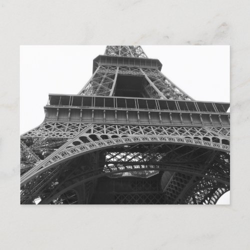 Eiffel Tower Paris France Postcard