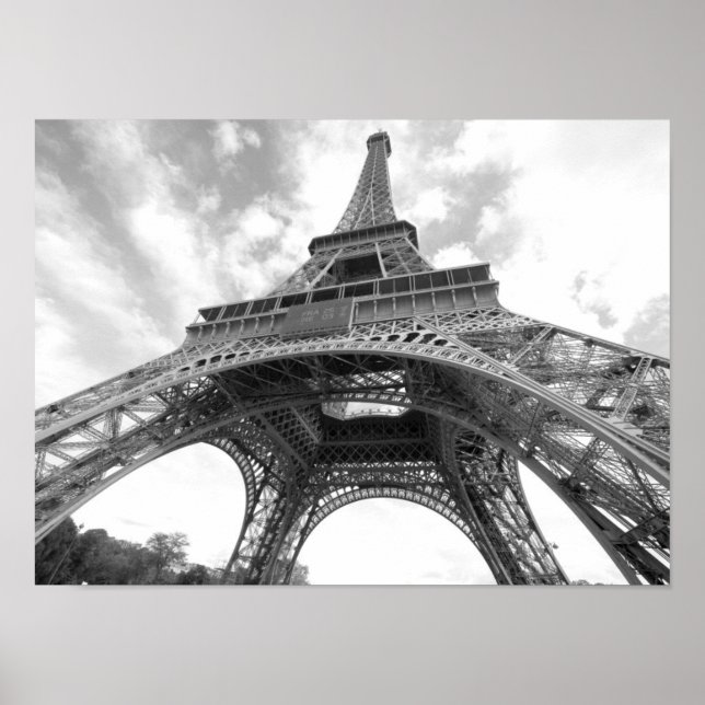 Eiffel Tower, Paris, France Poster (Front)