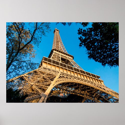 Eiffel Tower Paris France Poster