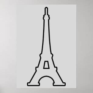 Eiffel Tower Paris France Poster