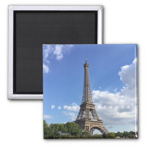 Eiffel Tower Paris France Souvenir Magnet