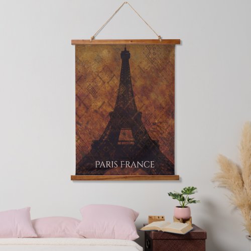 Eiffel Tower Paris France Travel Photography Hanging Tapestry