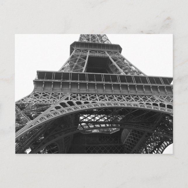 Eiffel Tower Paris France Travel Postcard (Front)
