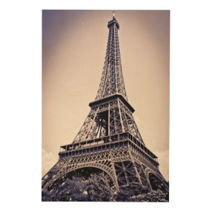 Eiffel tower, Paris, France Wood Wall Decor