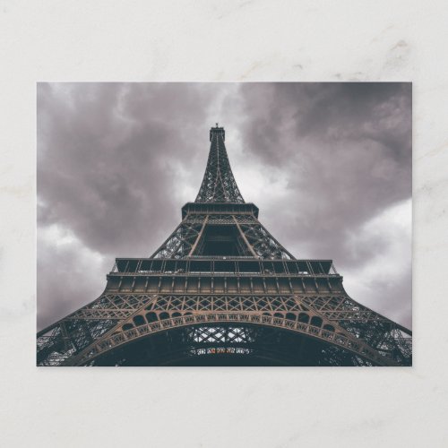 Eiffel Tower Paris French Travel Postcard