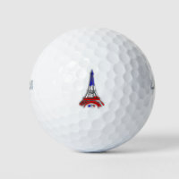 Eiffel Tower PARIS Golf Balls