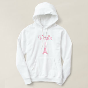 Eiffel Tower Paris Hooded Sweatshirt
