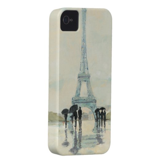 Eiffel Tower | Paris In The Rain Case-Mate iPhone Case (Back/Right)