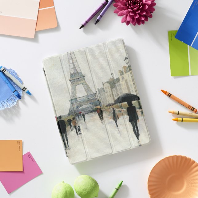 Eiffel Tower | Paris In The Rain iPad Smart Cover (In Situ)