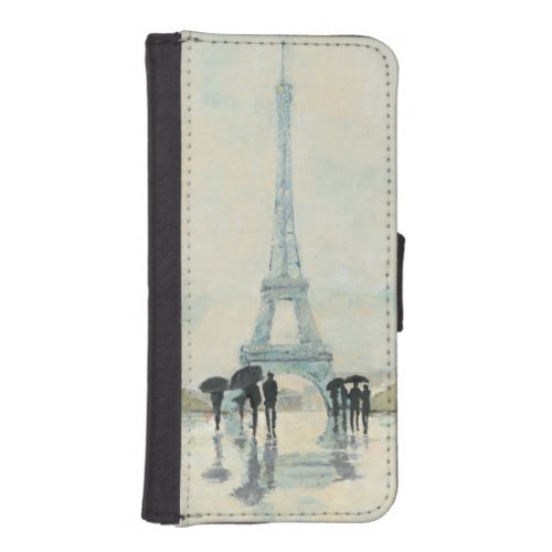 Eiffel Tower  Paris In The Rain iPhone SE55s Wallet