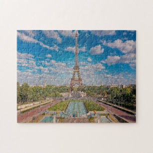 Eiffel Tower Paris. Jigsaw Puzzle