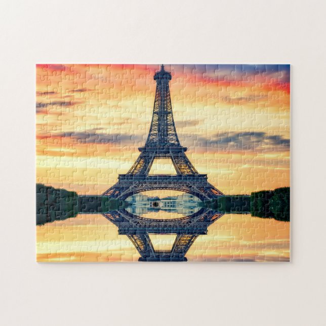 Eiffel Tower Paris. Jigsaw Puzzle (Horizontal)