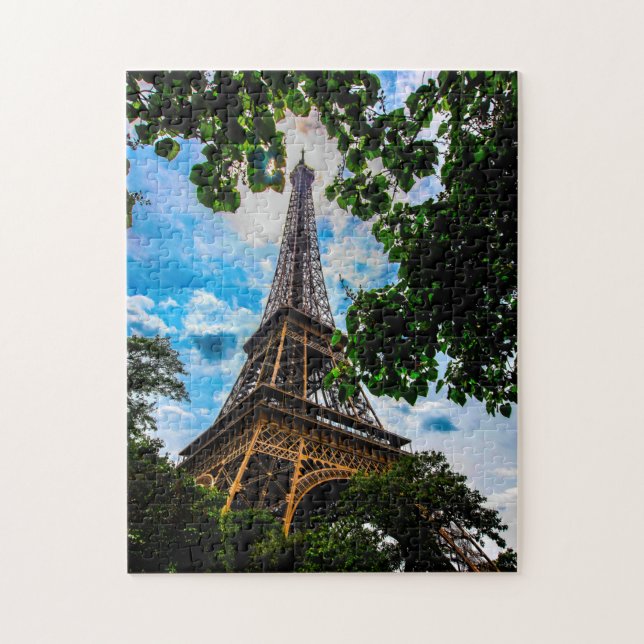 Eiffel Tower Paris. Jigsaw Puzzle (Vertical)