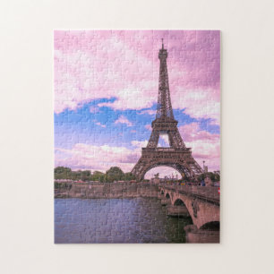 Eiffel Tower Paris. Jigsaw Puzzle