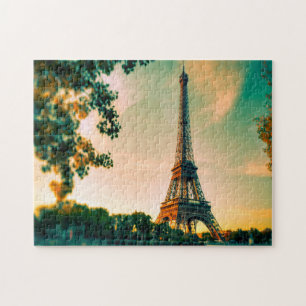Eiffel Tower Paris. Jigsaw Puzzle