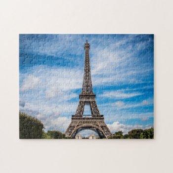 Eiffel Tower  Paris Jigsaw Puzzle by colorfulworld at Zazzle