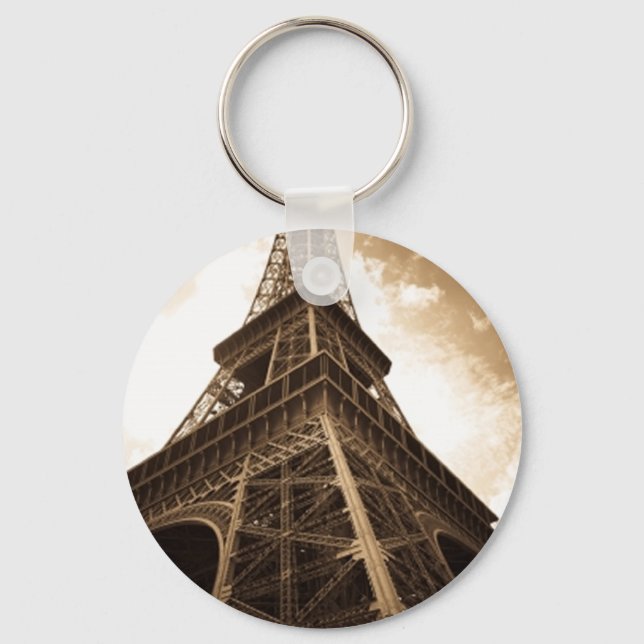 Eiffel tower Paris Keychain (Front)