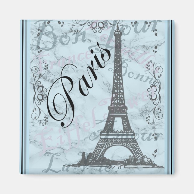 Eiffel Tower Paris Magnet (Front)