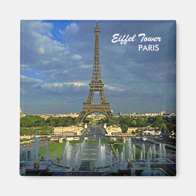 Eiffel Tower Paris Magnet (Front)