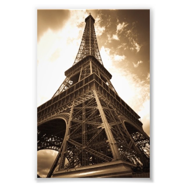 Eiffel tower Paris Photo Print (Front)