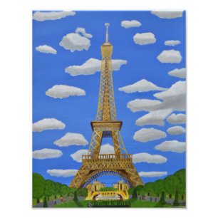 Eiffel Tower Paris Photo Print
