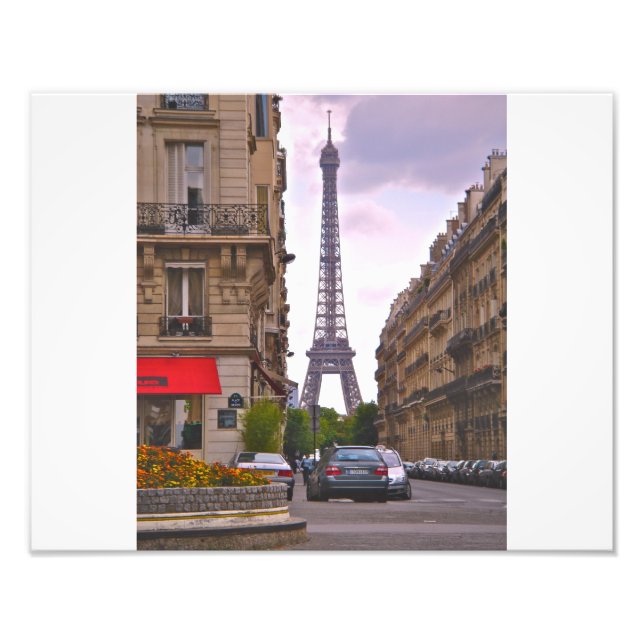 Eiffel Tower Paris Photo Print (Front)