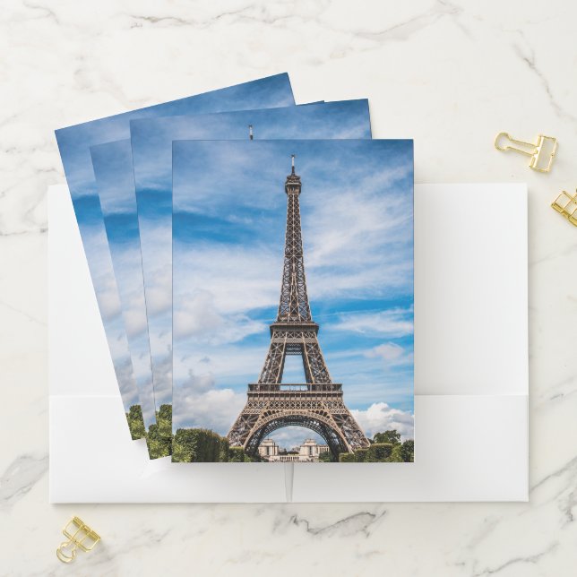 Eiffel Tower, Paris   Pocket Folder (In Situ)