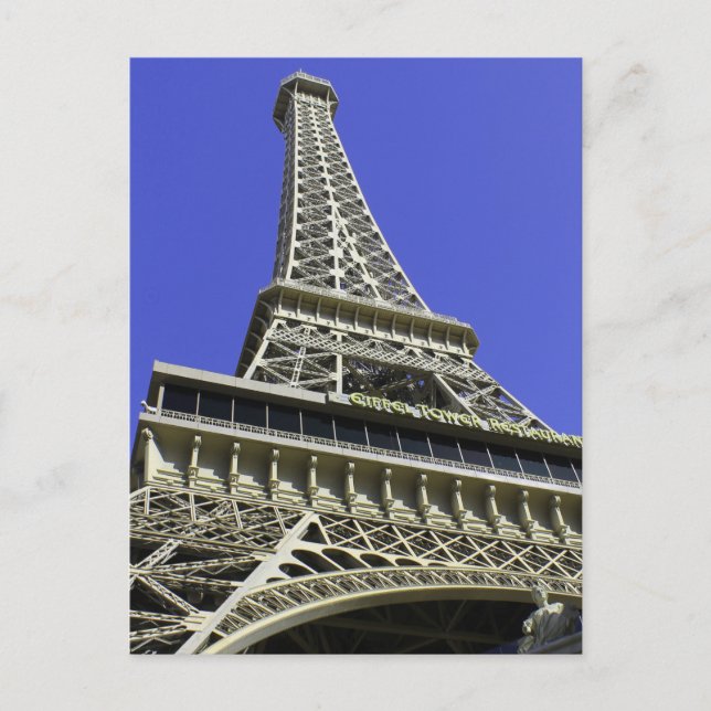 Eiffel Tower Paris Postcard (Front)