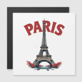 Eiffel Tower, Paris, retro (Front/Back)