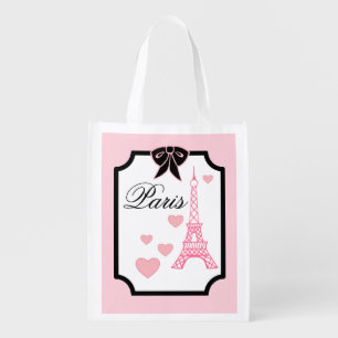 Eiffel Tower Paris Reusable Shopping Gift Bag