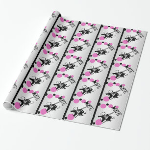 Eiffel tower Paris romantic Wrapping Paper