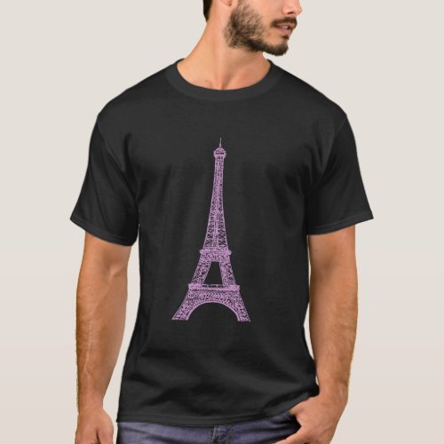 Eiffel Tower Paris Souvenir Gift T_Shirt