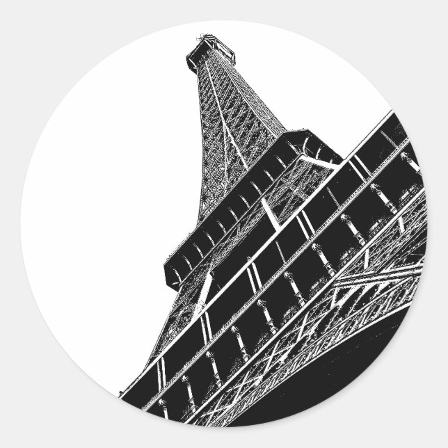 Eiffel Tower Paris sticker (Front)
