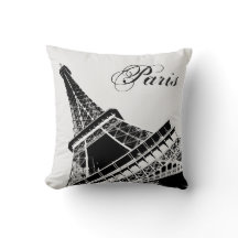 Eiffel Tower Paris Stylish Black and White