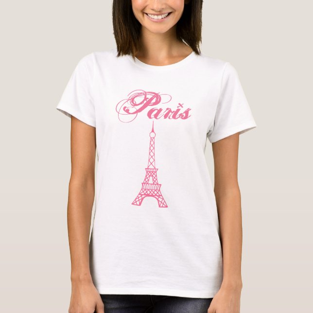 Eiffel Tower Paris T-Shirt (Front)