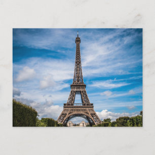 Eiffel Tower Paris Travel Postcard