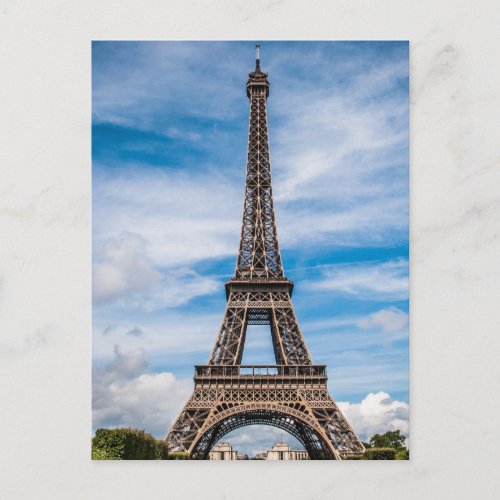 Eiffel Tower Paris Travel Postcard