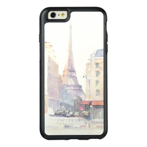 Eiffel Tower  Paris Watercolor OtterBox iPhone 66s Plus Case