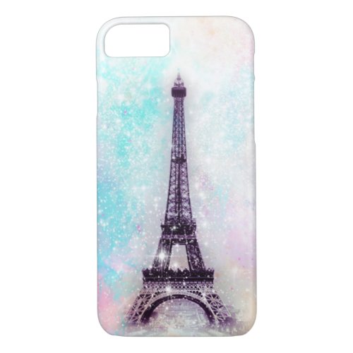 Eiffel Tower Pastel iPhone 87 Case