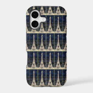 Eiffel Tower Pattern iPhone 17 Case