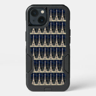 Eiffel Tower Pattern iPhone 13 Case