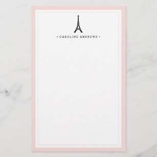 Eiffel Tower Personalized Stationery