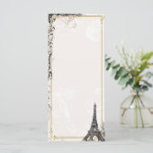 Eiffel Tower Photo Card (Standing Front)