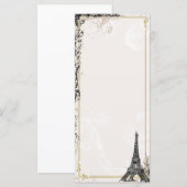 Eiffel Tower Photo Card (Front/Back)