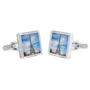 Eiffel tower photo cufflinks