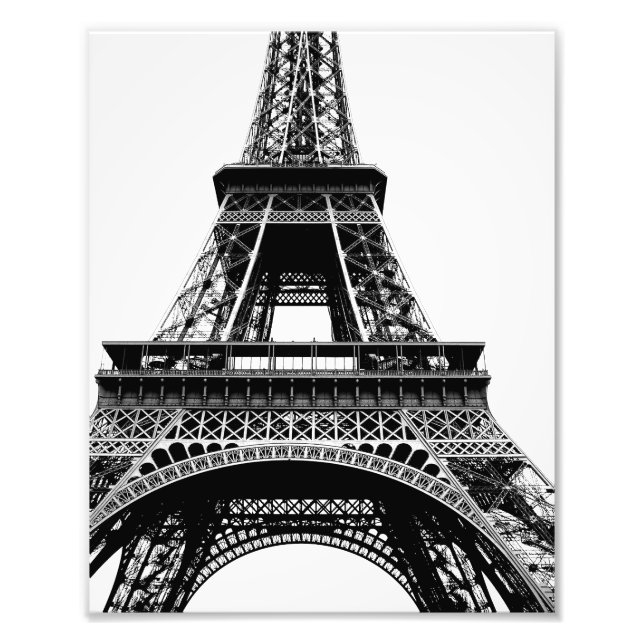 Eiffel Tower Photo Print (Front)