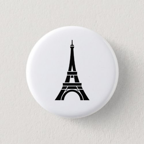 Eiffel Tower Pictogram Button