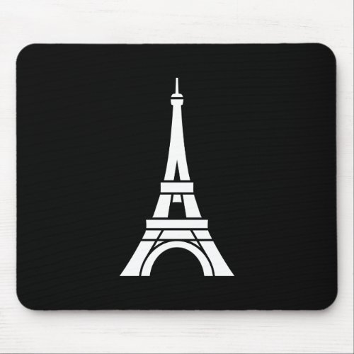 Eiffel Tower Pictogram Mousepad