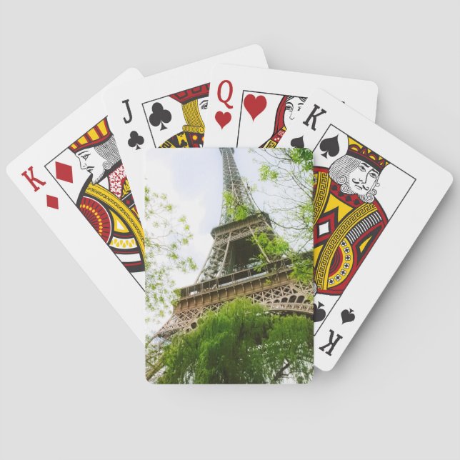 Eiffel Tower Poker Cards (Back)